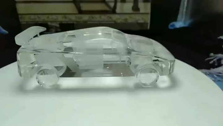 卸売高級クリスタルガラス車モデル ランボルギーニ クリスタル自動車