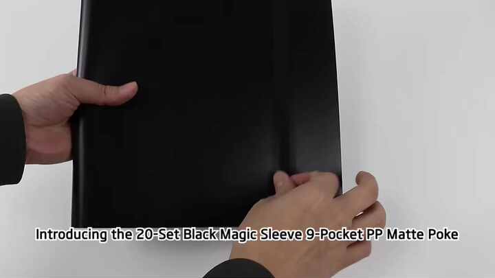 20pcs Black 9-Pocket Matte PP Trading Card Binder 360 Capacity Type for Yugioh and Mon Collection Photo Album 20pcs Black 9-Pocket Matte PP Trading Card Binder 360 Capacity Type for Yugioh and Mon Collection Photo Album
