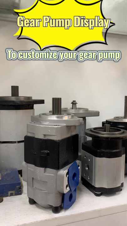 PC10-7 PC15-3 PC20-7 Oil Gear Pump - High Pressure Hydraulic