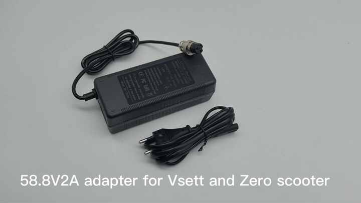 Charger GX16 58.8V 2A - Efficient Electric Scooter Power