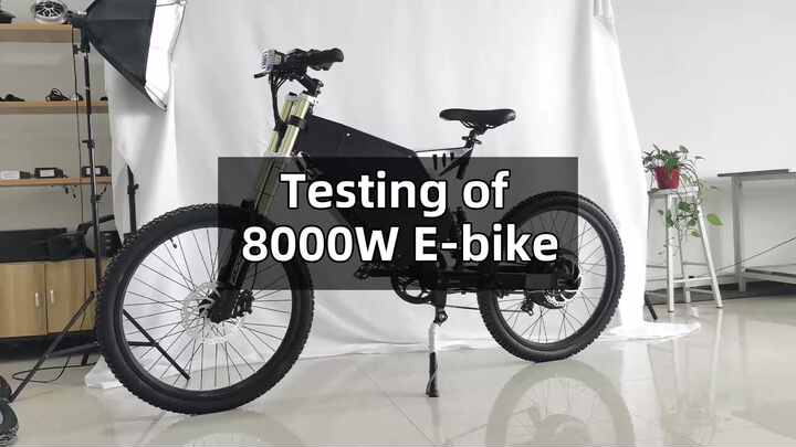 K5 72v 8000w Steel Th Bomber Electric Bike Cutting-Edge Technology