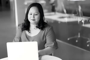 Procurement staff member using Accio to do product research.