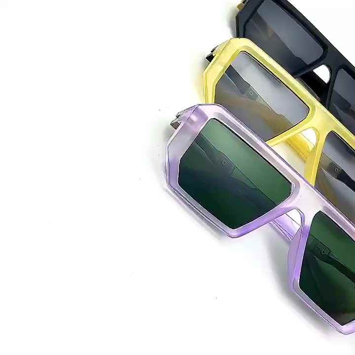 Designer Sunglasses Louis Vuitton Rainbow Square Sunglasses LV X