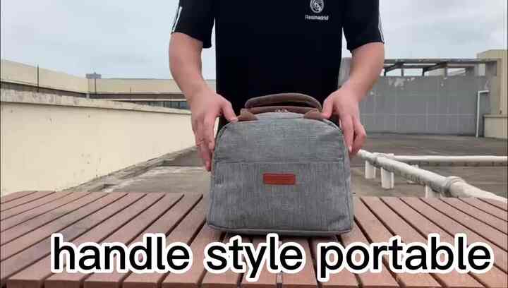 Insulated Cooler Bag for Adults Thermal Lunch Box, OEM Available