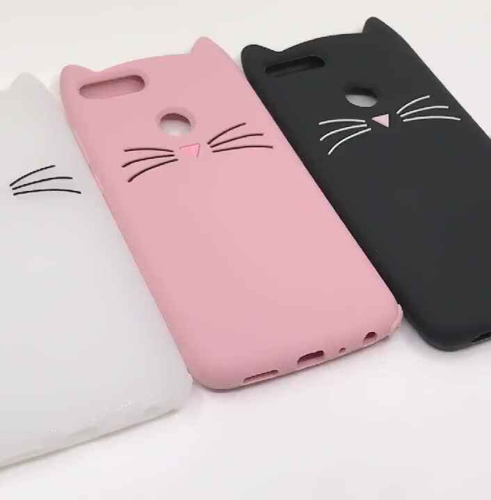 Custodia Per IPhone 15 Pro Max Con Design 3D Zampa Di Gatto E Orso – Silicone Morbido Rosa, Antiurto E Antigiallo