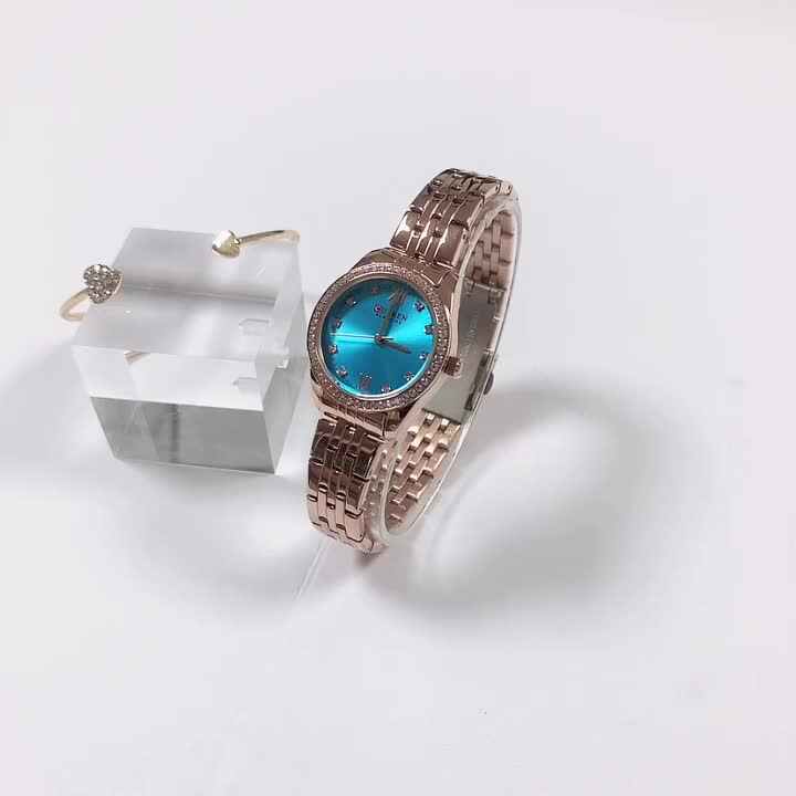 CURREN 9086 Simple Dress Watches for Ladies Luxury Quartz Stainless Steel  Wristwatches Thin Clock Women Silver