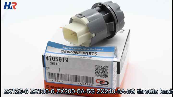 Original Excavator Electric Parts Controller Throttle Knob 4705919