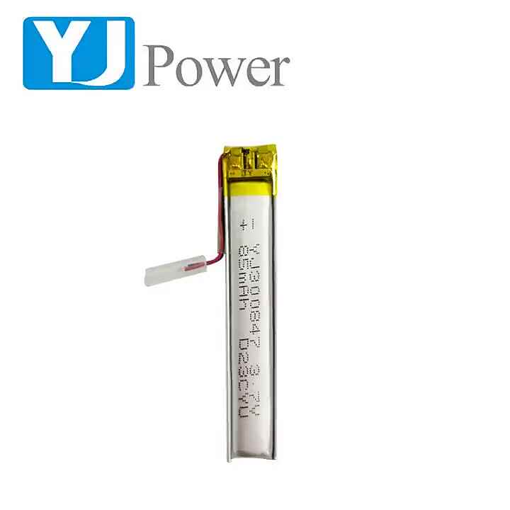 Lithium Polymer Battery Wholesale 3.7v YJ852450 1100mah LCO  