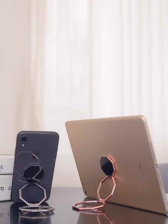 360 Rotation Cellphone Back Grip Adjustable Portable