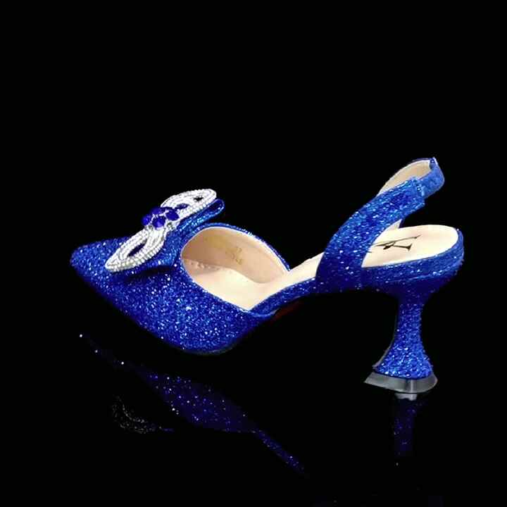 blue dress yellow shoes Blue Yellow Low Heel Dress Shoe