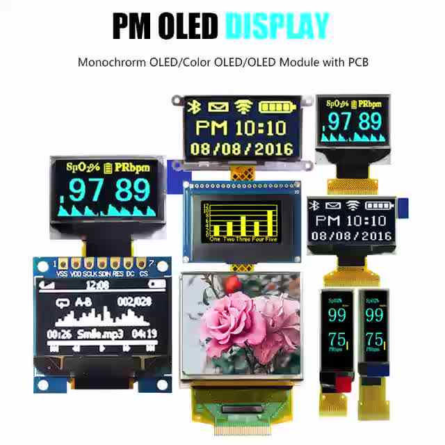 2.42'' OLED Display - 128x64 Pixels, Yellow, White, Yellow