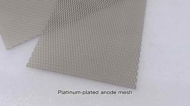 Titanium Anode Mesh for Water Electrolysis Platinum Platinized Plated ...