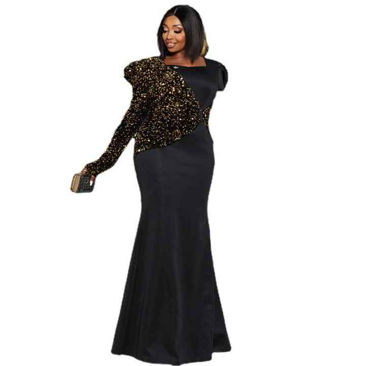 Plus Size Evening Dresses for Women 2022 Sequin Long Sleeve Mermaid Party Dresses Women Evening Elegance Plus Size Evening Dresses for Women 2022 Sequin Long Sleeve Mermaid Party Dresses Women Evening Elegance
