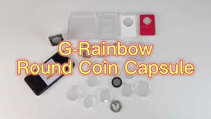 Arkham Horror Coin Capsules - Clear Round Token Storage Cases 25mm | Durable Acrylic, Dust-Proof, and Adjustable Gasket Arkham Horror Coin Capsules - Clear Round Token Storage Cases 25mm | Durable Acrylic, Dust-Proof, and Adjustable Gasket