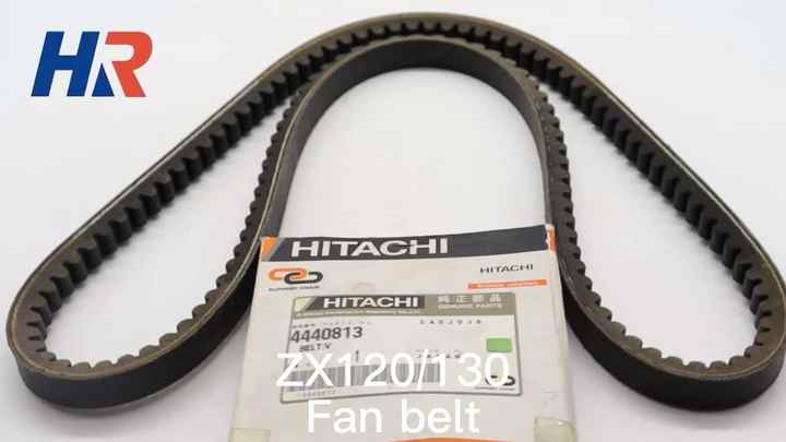 Original Excavator Fan Belts for ZX110, ZX120, ZX130, ZX135