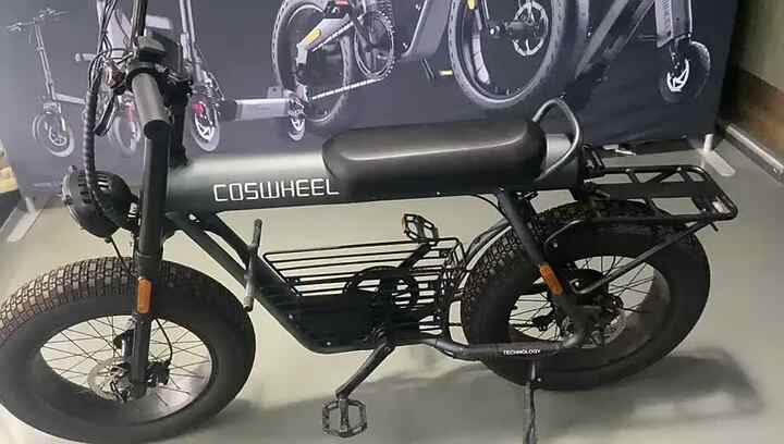 3-Sitzer COSWHEEL CT20 Beliebtes 20-Zoll E-Bike 48V 1500W Liefer