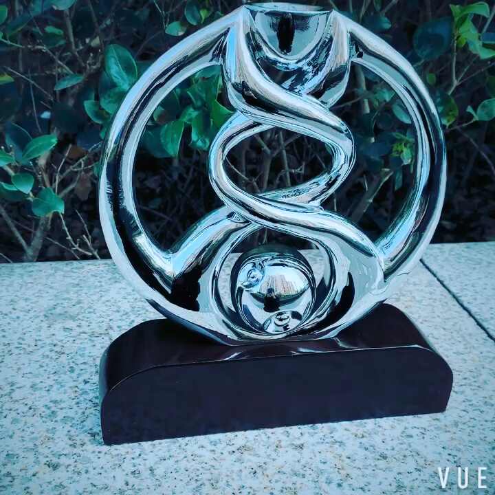 In Stock 3D Sliver Asia AFC CHAMPIONS LEAGUE Trophy Cup
