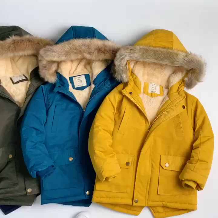 Hot Sale Warm Kids Coat Winter Fashion Outdoor Jacket for Kids