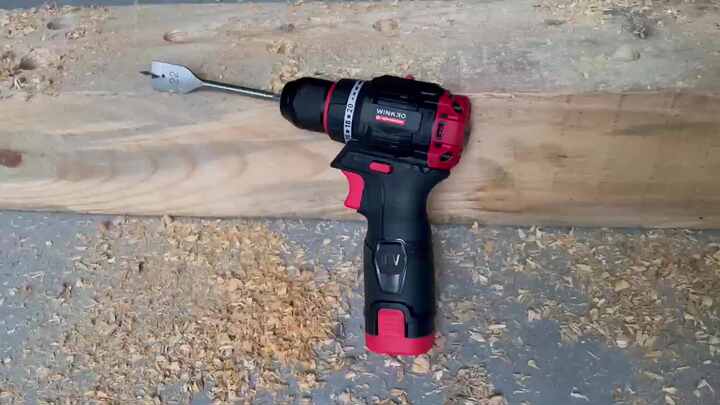 Cordless Drill with 16v Lithium Ion Battery Brushless Motor
