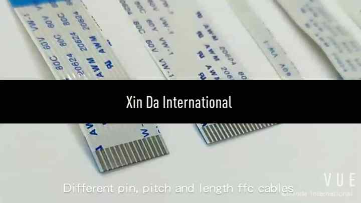 Wenxin E230343 Awm 20798 80c 60v Vw 1 Fcc Flat Cable for 3D Printer