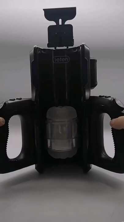 Leten THRUSTING-PRO 12cm Thrusting High Speed Male Masturbator Machine  Automatic Telescopic Vagina Masturbation Sex Toy for Men