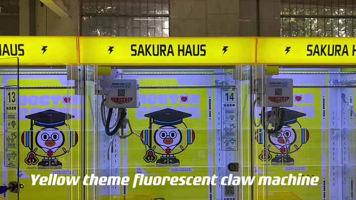 2023 Speed Sharp Claw Game Machine - Yellow Theme Arcade