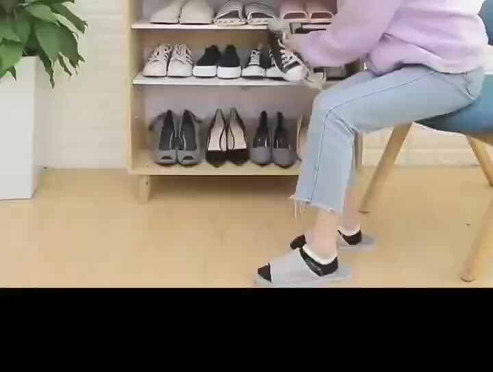 Adjustable Shoe Stacker Double Shelf Space Savers Sandals Slots Organizer  Shoe Slots Shoe Rack Holder for Closet Organization