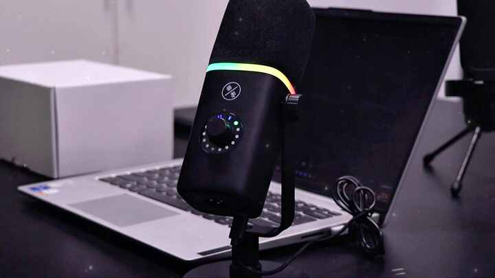 ZTT32 Microphone - Professional RGB Light & Noise Cancelling