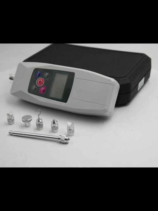 Digitale Krachtmeter 500N / 50kg / 110Lb / 1760oz Draagbare Push Pull Force Meter Unit Schakelbare Mini Dynamometer Met Achtergrondverlichting En Opbergkoffer Zonder Batterij