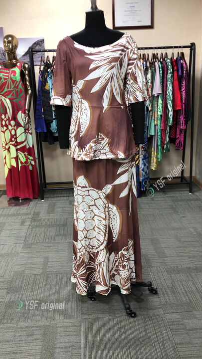 white christmas dresses Terramina 7015-QS Church Suit Yellow with Orange and Green / 18 main image 1
