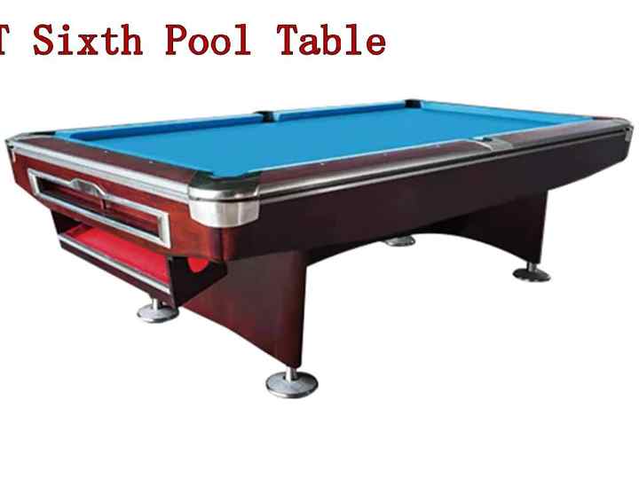 Wholesale White Pool Billiard Table - New 6th Generation with Ball
