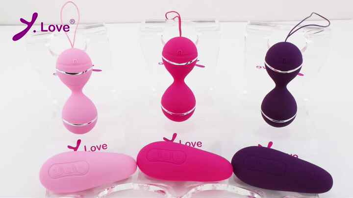 2-in-1 Remote Vibrating Egg & Massager, Silicone Stimulator for Women, Dual  Pleasure Massager with 10 Vibration Modes