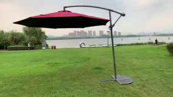 2019 Best New Home Style Steel Parasol Top Quality and Cheap Price Outdoor  Sun Patio Umbrella for Garden
