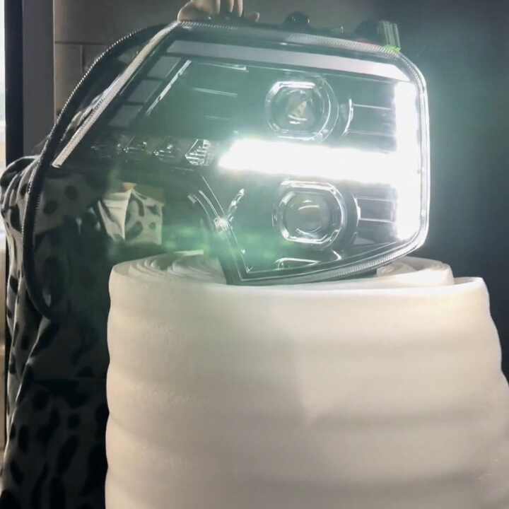 テクノワールド　７個 ExLights ソーラーポールライト CUBE /A: ライト