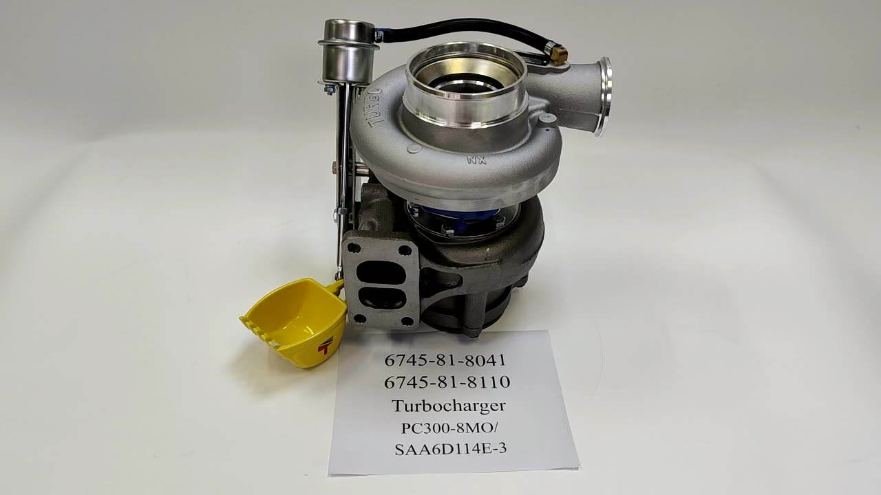 Machinery Engine Turbocharger 6745-81-8041 for Diesel Engine