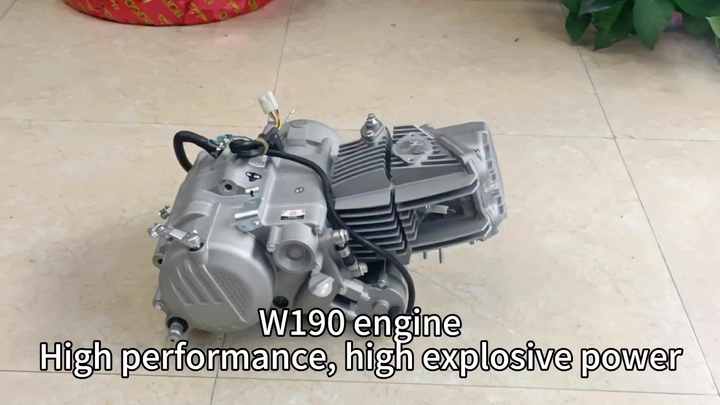 ポッピンパン Zongshen ZS190 4-Stroke Motorcycle Engine Assembly - OEM