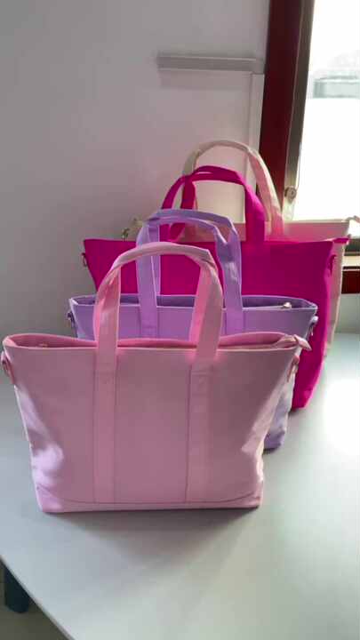 Keymay Wholesale Custom School Work Travel Bag Crossbody Tote Bag
