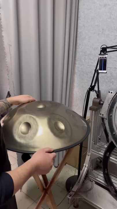 新品ハンドパン 9音 18インチ Gマイナー ヨガ瞑想 楽器スタンド 曼荼羅模様 新品ハンドパン 9音 18インチ Gマイナー ヨガ瞑想 楽器スタンド