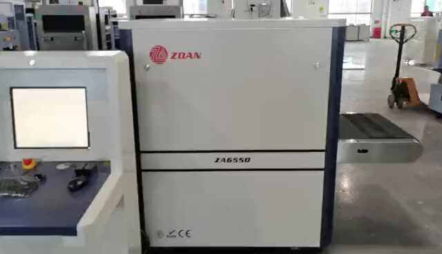 X Ray Baggage Scanner Conveyor Belt Machine for Efficient Airport