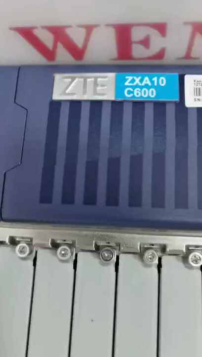 ZTE 10G XGS-PON OLT ZXA10 C600 for FTTH Solutions | Large Capacity