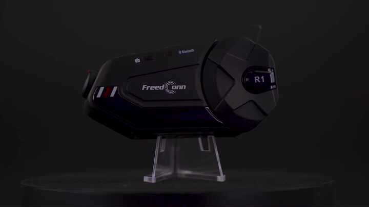 FreedConn R1-PLUS Motorcycle Helmet Bluetooth Intercom with 1080P