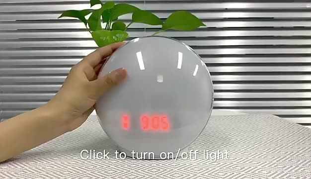 7 Color Changing Digital Wake up Light Led Desk Sunrise