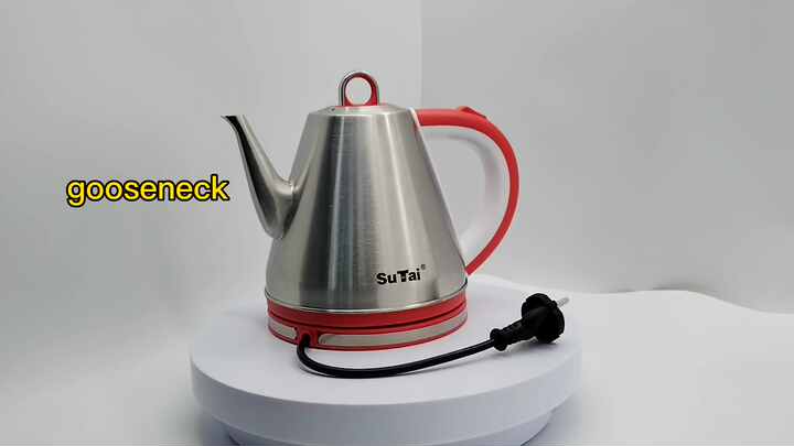 SUTAI Electric Kettle 1L Cordless, 360° Rotational Base