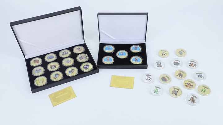 Custom Embossed Metal Coin - Japanese Anime Digimon