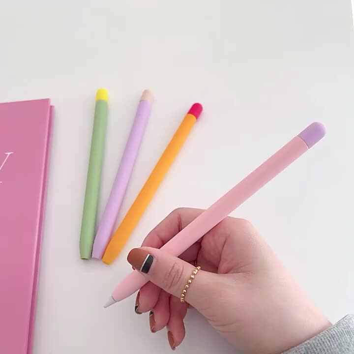 Apple Pencil Sleeve Case - Soft Silicone Protective Cover