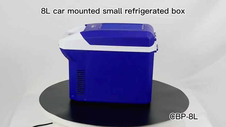 Liters 8l Cooler Box 8L 12V Portable Electric Cooler Box For Car