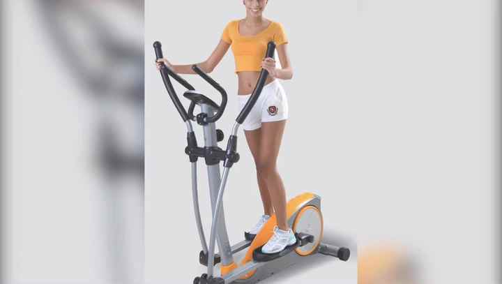 GS-8719H Deluxe Programmable Indoor Magnetic Elliptical Cross Trainer  Bicycle