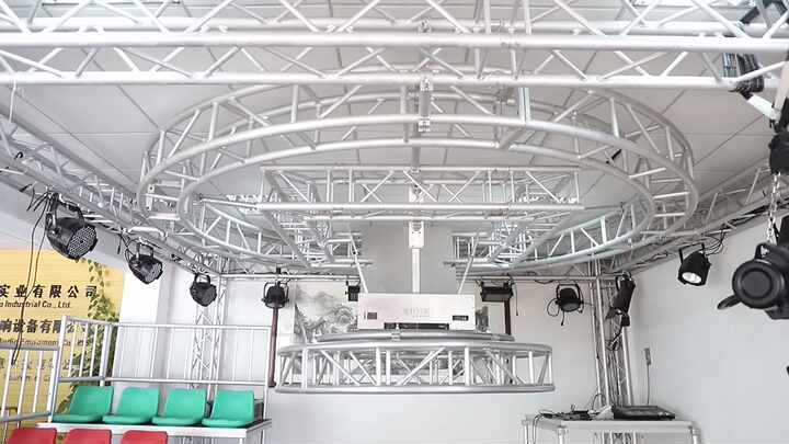 Aluminum Flat Truss with Roof Cover - Lightweight, Versatile for Events ...