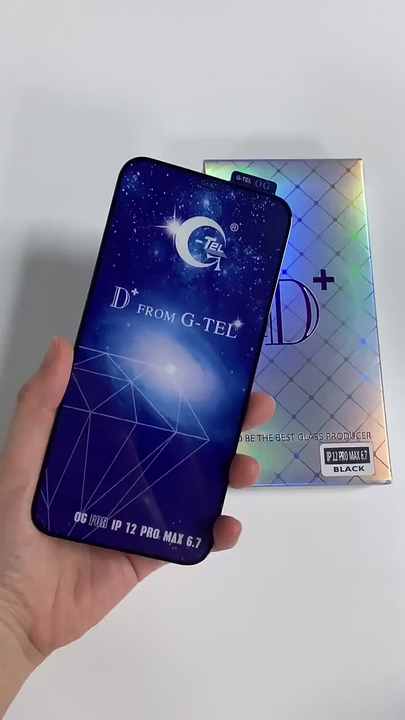 Mobile D Plus D+ Big Curved Screen Protector From d G-tel Tempered