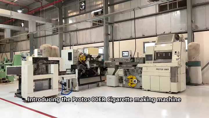 Protos 80ER Cigarette Making Machine to Use in Cigarette Factory